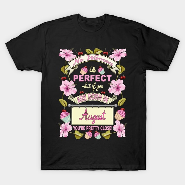 August Woman T-Shirt by Designoholic